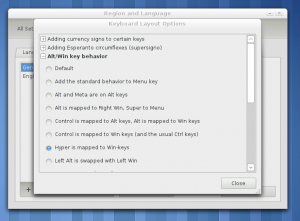 Gnome 3 Key Settings